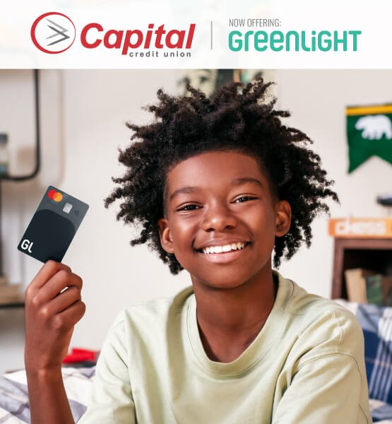 Greenlight | Northeast WI Debit Card For Kids | Capital CU