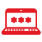 Digital Banking password icon.