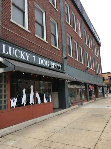 Lucky 7 building, downtown Green Bay